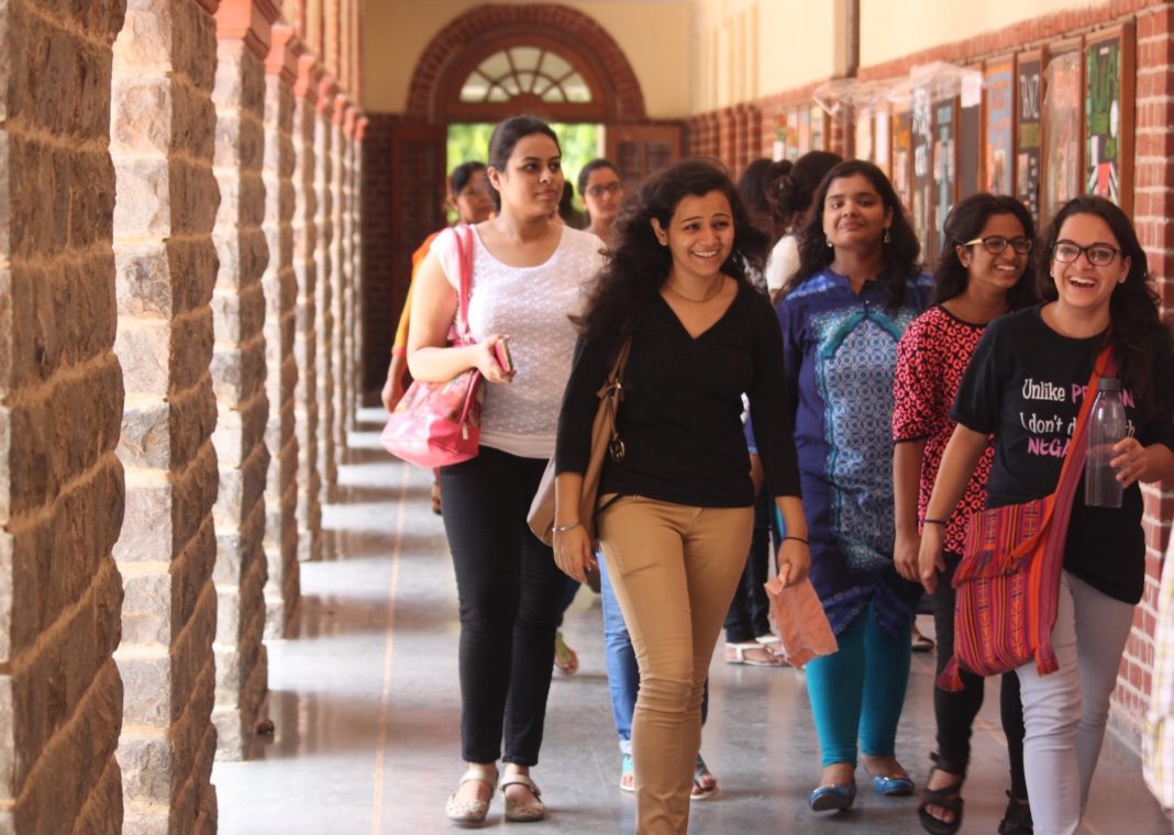 New Delhi: Freshers at Delhi University on Day-2 of their college lives in New Delhi on July 21, 2016. (Photo: IANS)